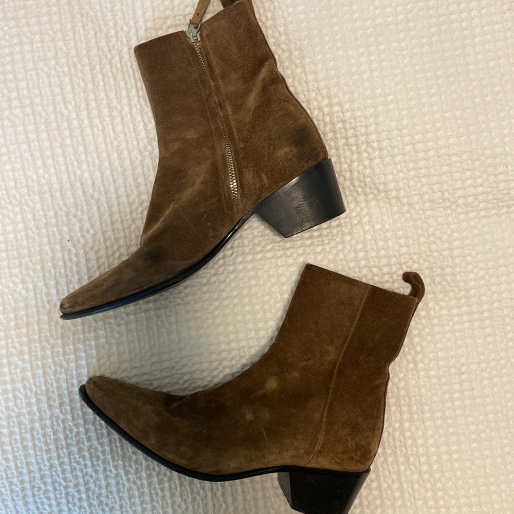 Pierre Hardy Suede Boots - size 36.5